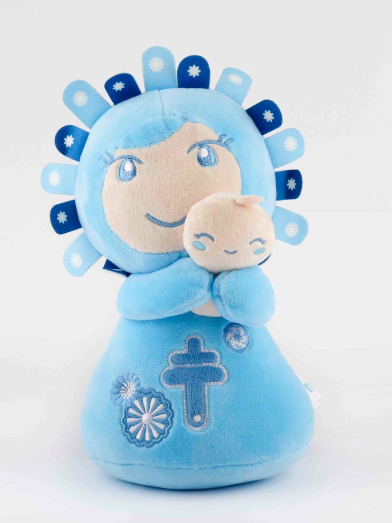 peluche Pilarín azul