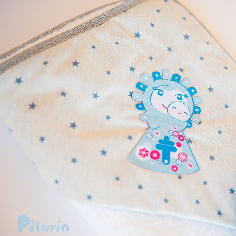 Capa de Baño Azul