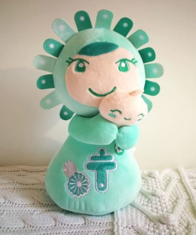 Peluche Pilarín Mint solidaria