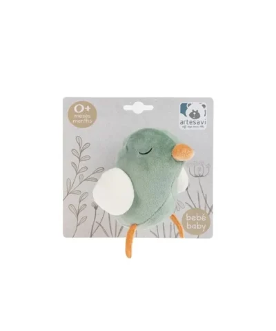 Peluche sonajero Baby Pajarito